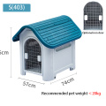 Plastic Outdoor Pet Home Dog House With Skylight